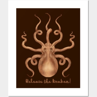 Release the  Brown Kraken! Posters and Art